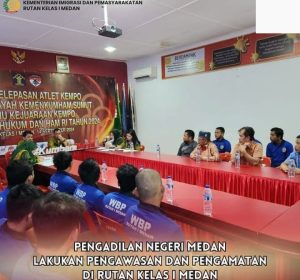 Pengadilan Negeri Medan Lakukan Pengawasan dan Pengamatan Di Rutan Kelas I Medan