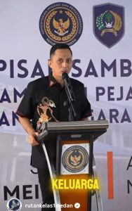 Rasa Haru Tampak Pada Acara Pisah Sambut Di Rutan Kelas I Medan